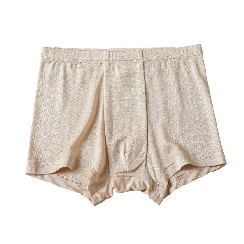 Boys 100% Mulberry Silk Boxer Short