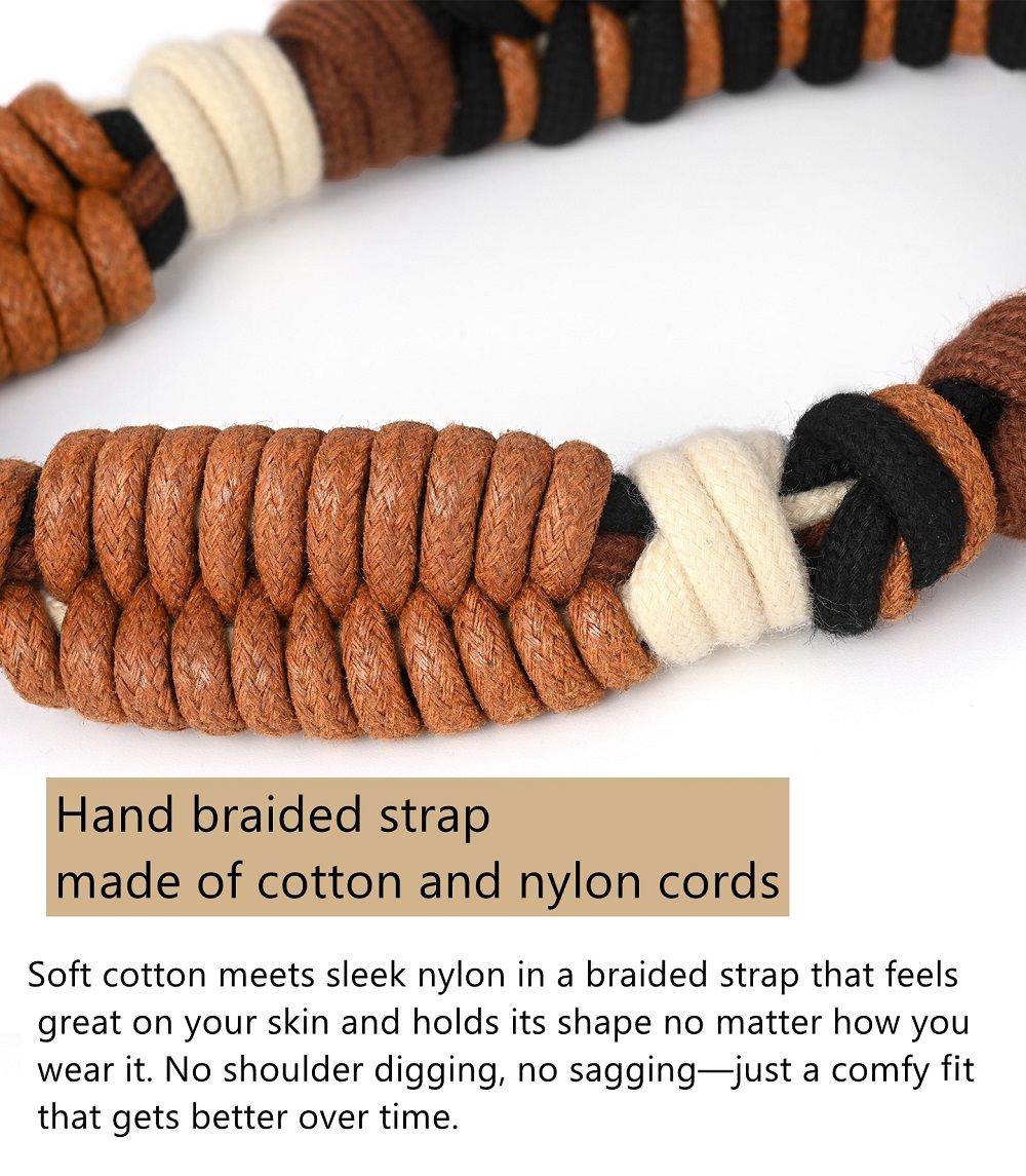 Hand Braided Shoulder Strap for Evelyne/Kelly/Jypsiere