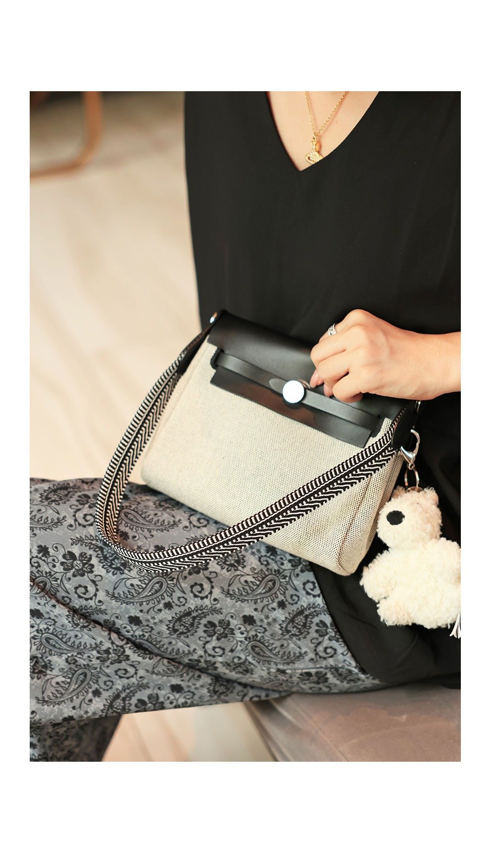 Bandoulière élargie personnalisée de 5 cm/2 "pour herbag