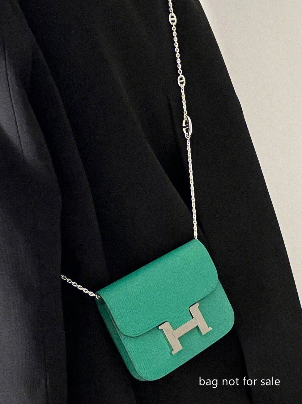 FARANDOLE Chain for Kelly Pochette/Kelly wallet/other bags-Steel