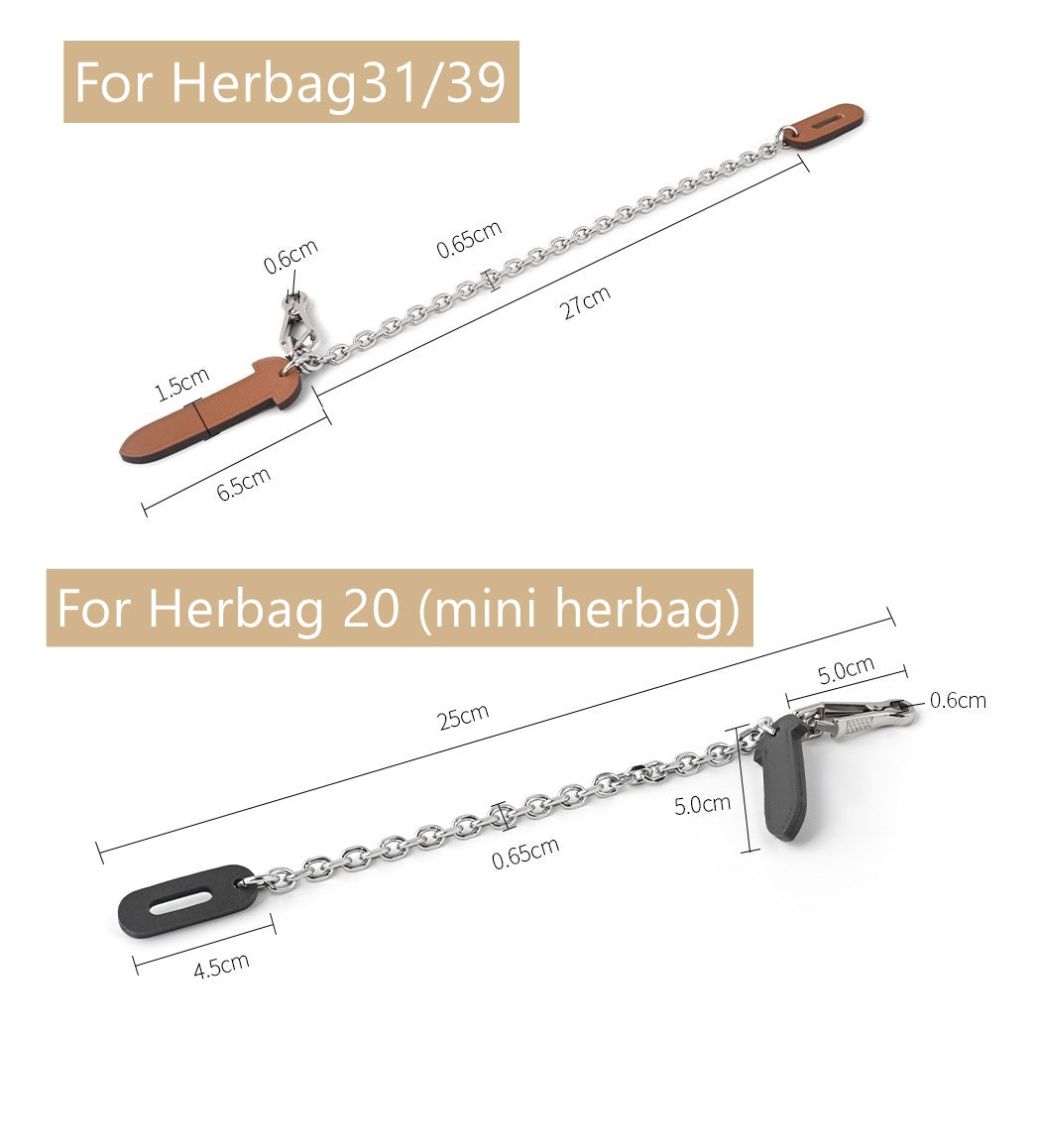Maßgeschneiderter Swift-Schultertaschengurt/Umhängegurt aus Leder für Herbag