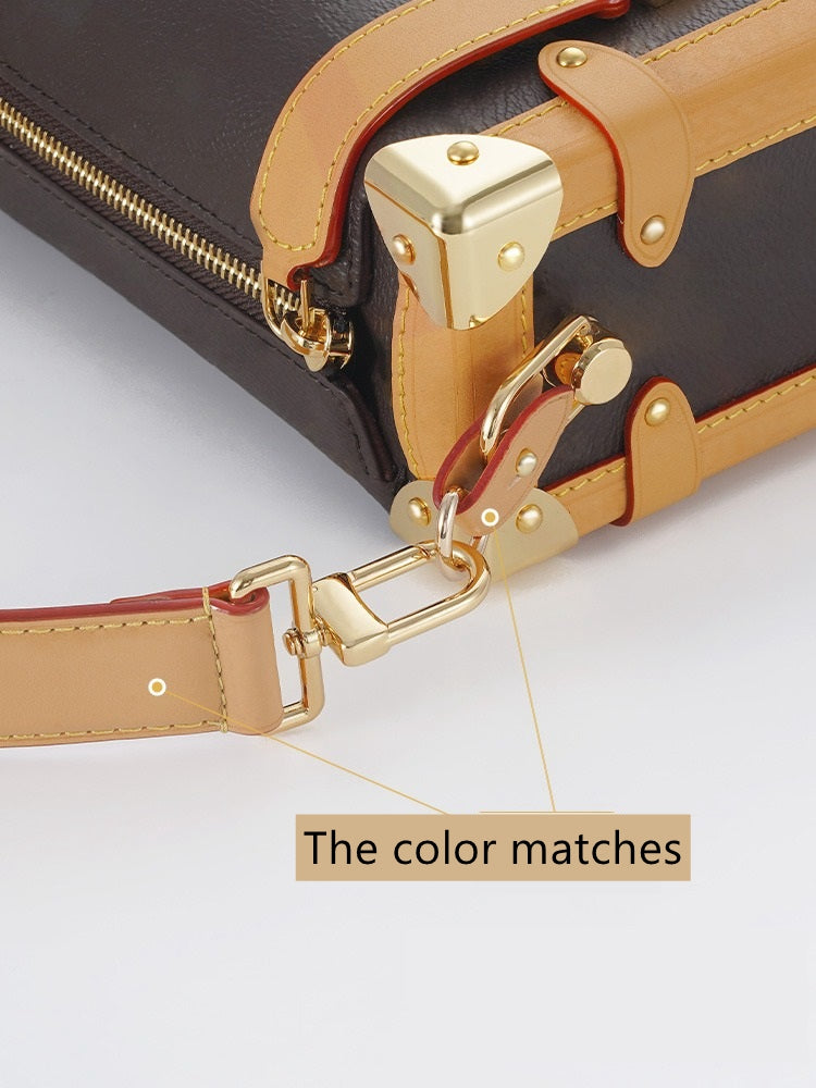 Anti-wear Leather Buckle/ Protector for LV side trunk
