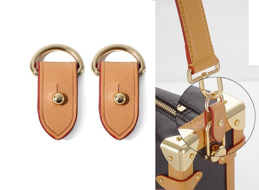 Anti-wear Leather Buckle/ Protector for LV side trunk