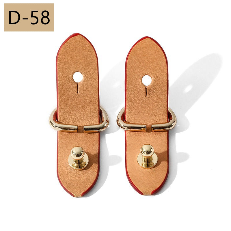 Anti-wear Leather Buckle/ Protector for LV side trunk