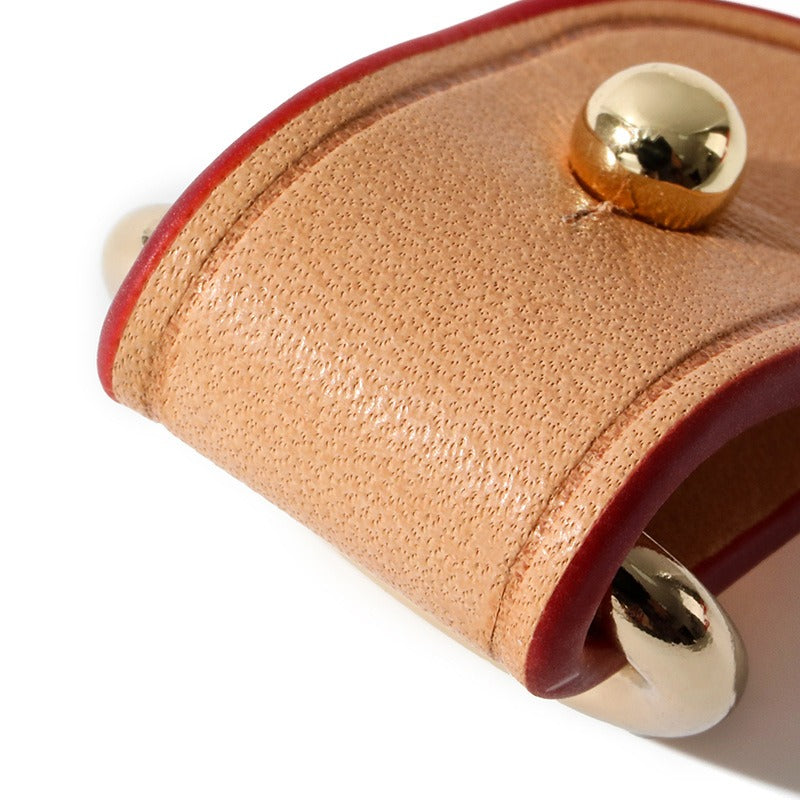 Anti-wear Leather Buckle/ Protector for LV side trunk