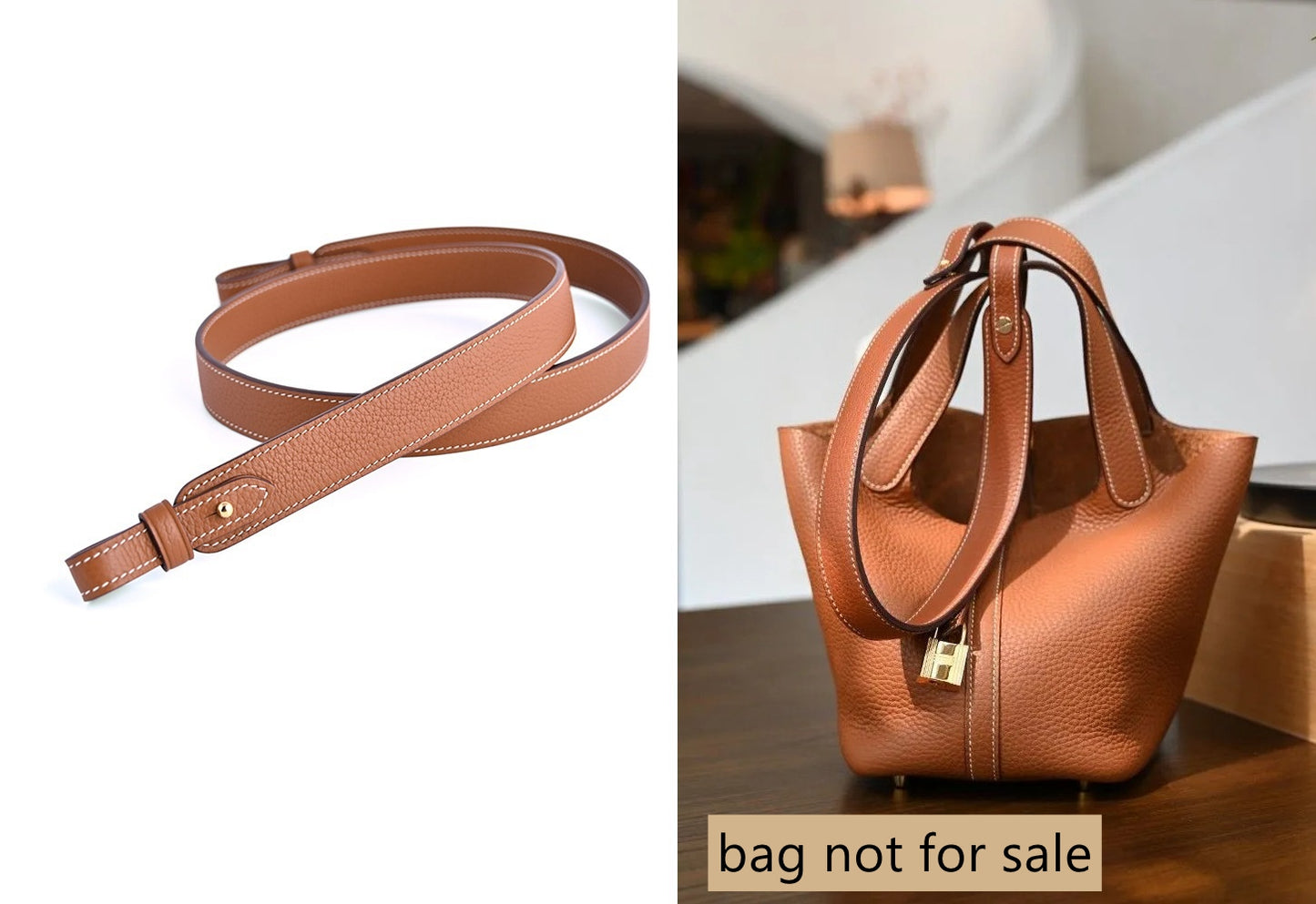 Maßgeschneiderter Schultertaschengurt/Crossbody aus Leder