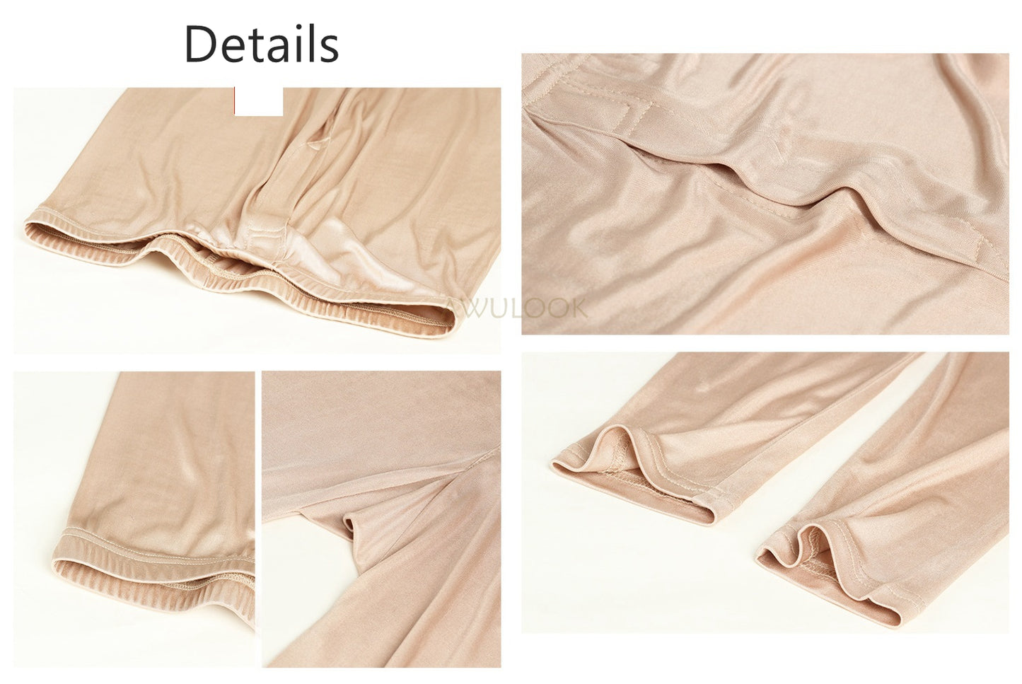 Men 100% Silk Leggings/Tight/Thermal Underwear