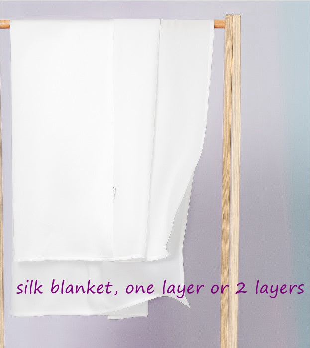 100% Silk Baby Crib Bedding Sheet/Pillowcase,19/25momme
