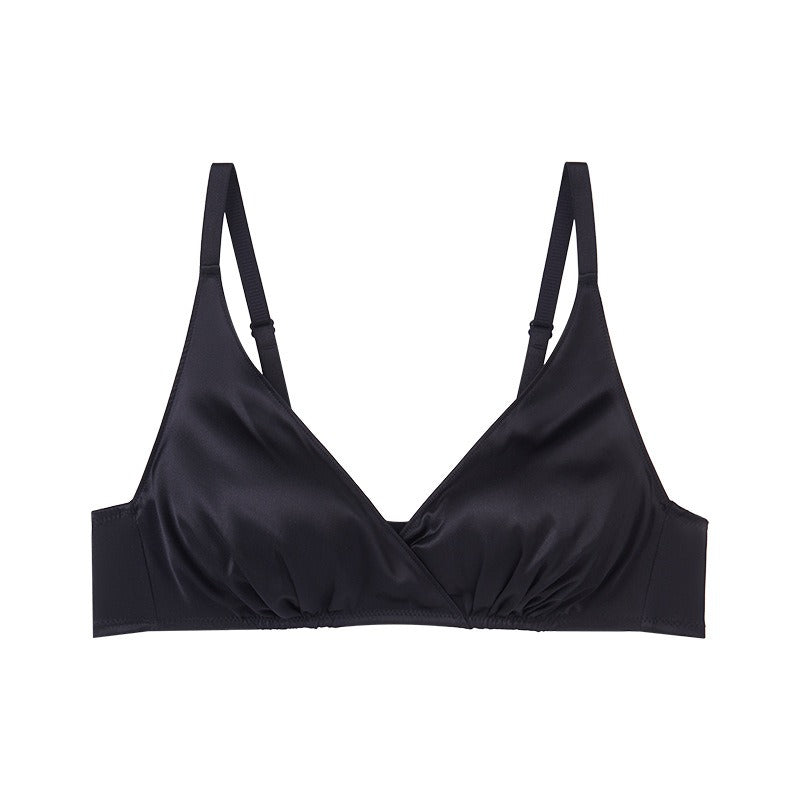 New IN French Style Women Silk Bra 19momme