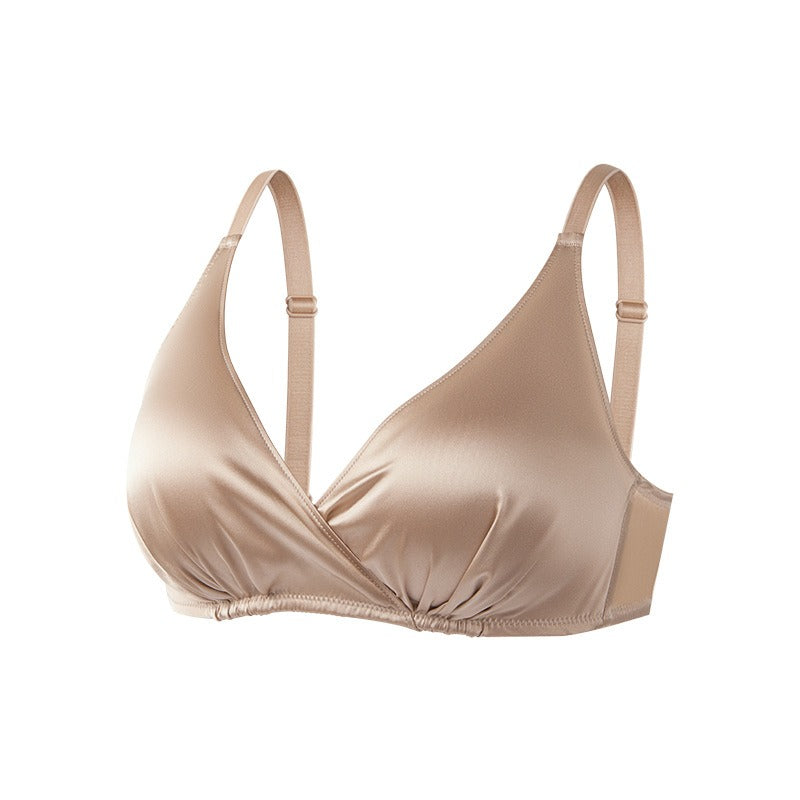 New IN French Style Women Silk Bra 19momme