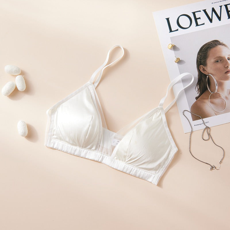 2024 New IN, 19Momme Luxury Silk Bra