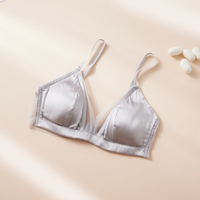 2024 New IN, 19Momme Luxury Silk Bra