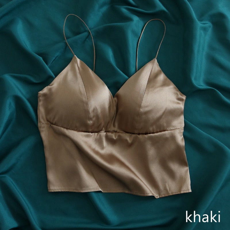 19Momme Women Silk Camisole bra