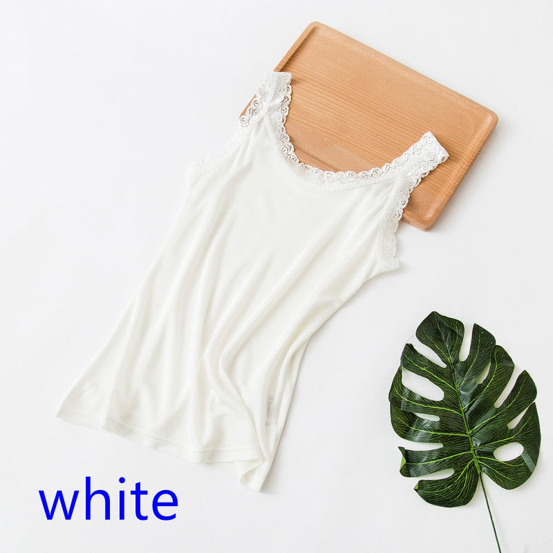 Women Knit Silk Camisole/Vest/Top