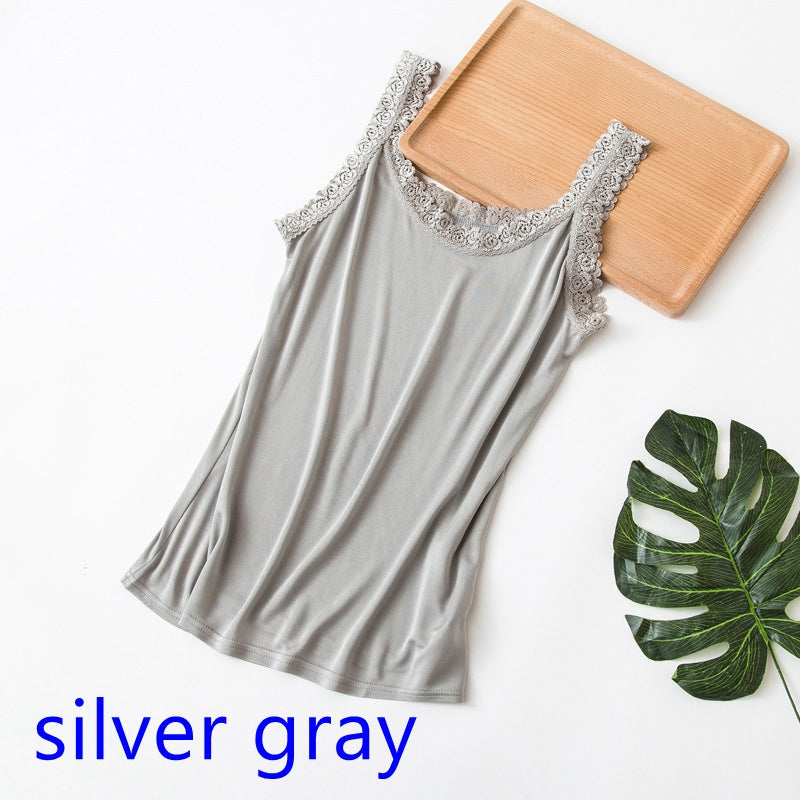 Women Knit Silk Camisole/Vest/Top