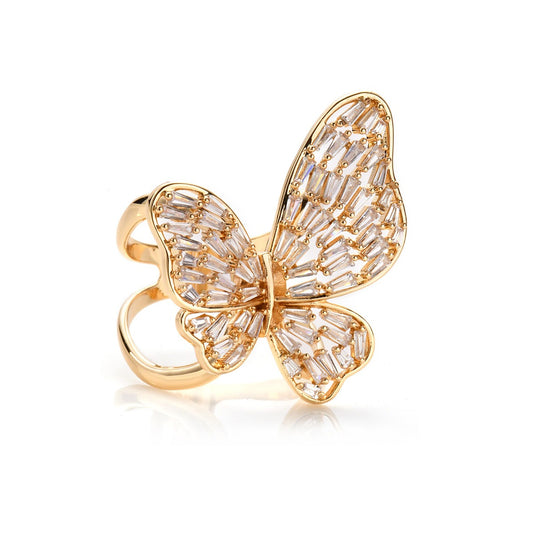 Butterfly Scarf Ring/Buckle