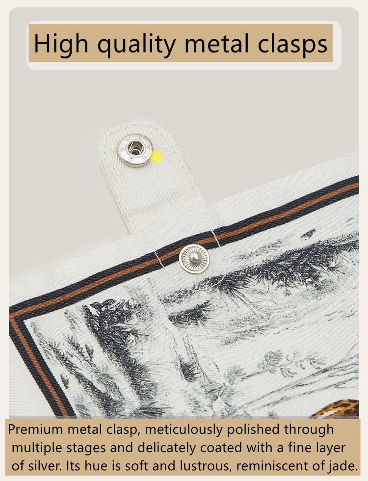 Twilly Silk Tote Bag/ Elephant Bag Charm