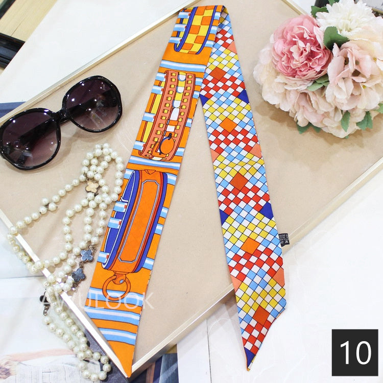 Silk Twilly,90cm× 5cm