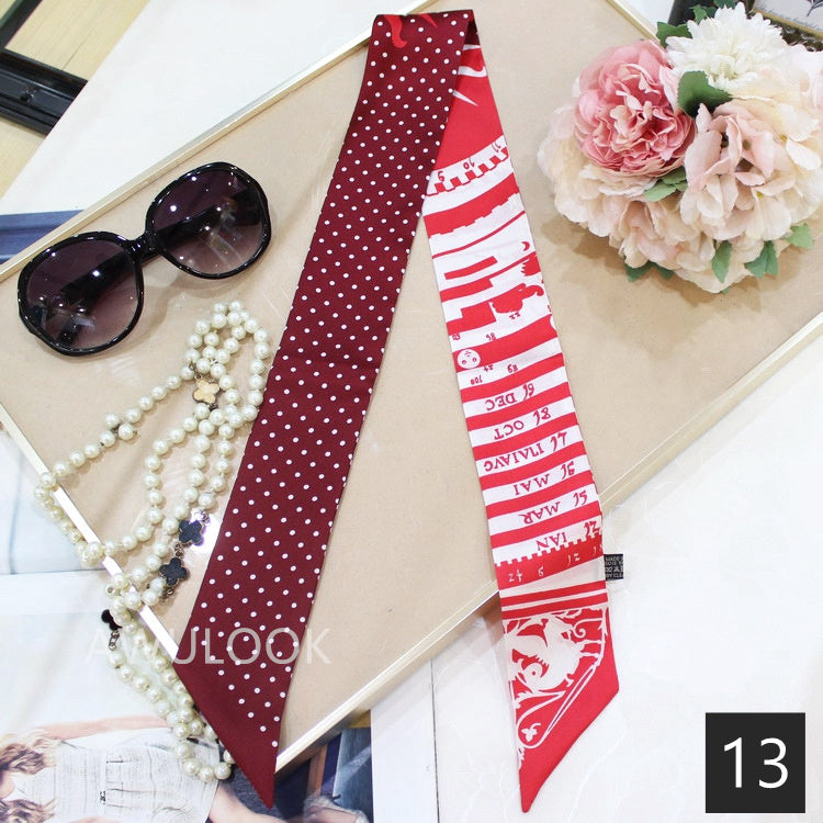 Silk Twilly,90cm× 5cm