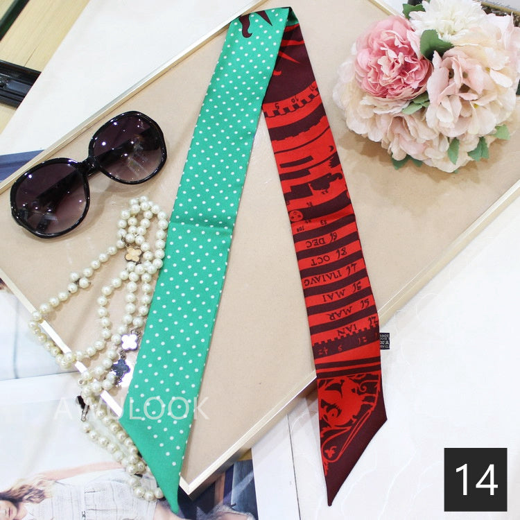 Silk Twilly,90cm× 5cm