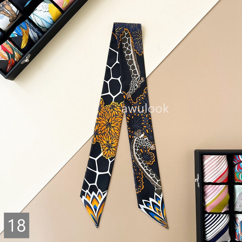 Silk Twilly,86cm× 5cm