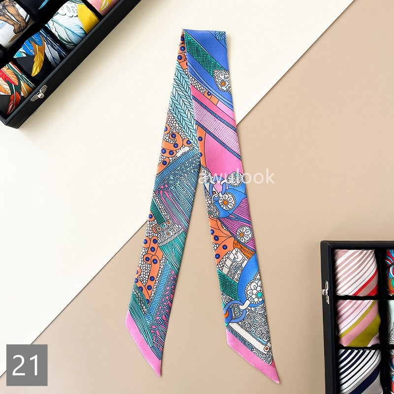 Silk Twilly,86cm× 5cm