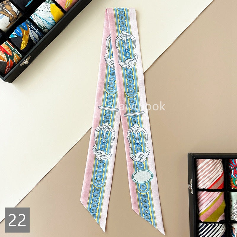 Silk Twilly,86cm× 5cm