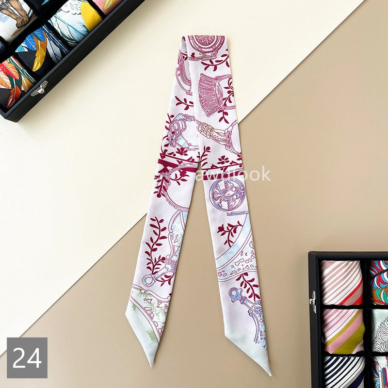 Silk Twilly,86cm× 5cm