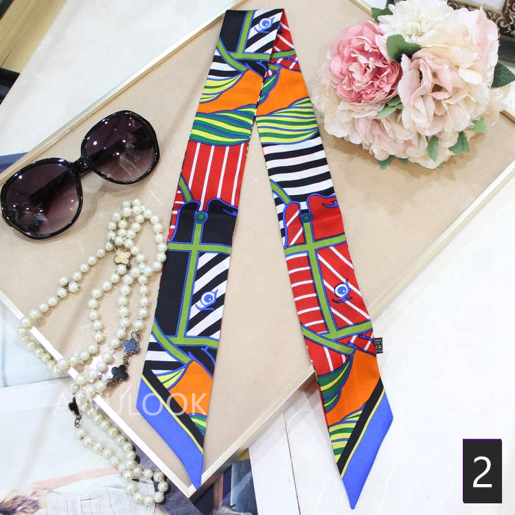 Silk Twilly,90cm× 5cm