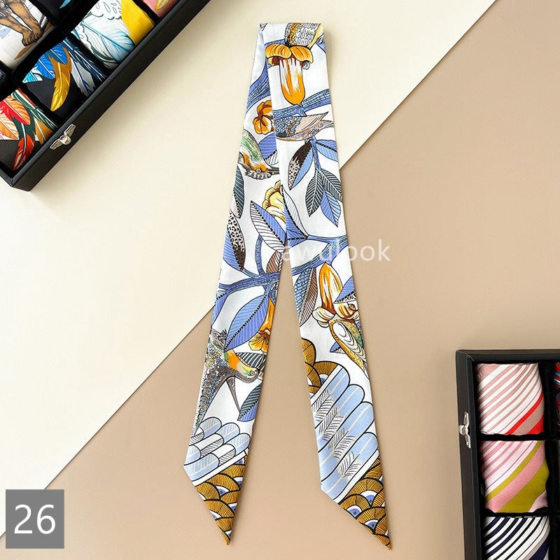 Silk Twilly,86cm× 5cm