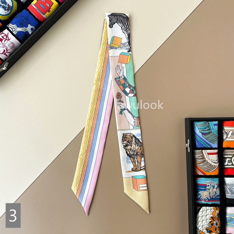 Silk Twilly,86cm× 5cm