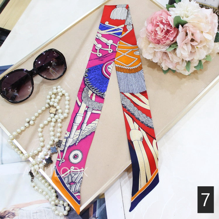 Silk Twilly,90cm× 5cm