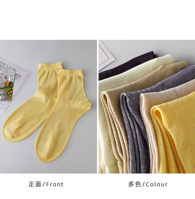 Damen-Seiden-Mesh-Socken, Sommersocken