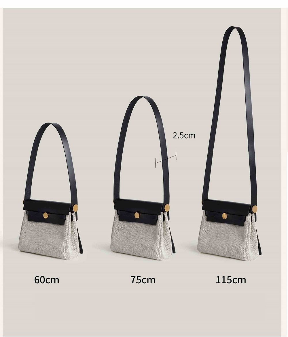 Sangle de sac à bandoulière en cuir Swift personnalisée/sangles de bandoulière pour Herbag