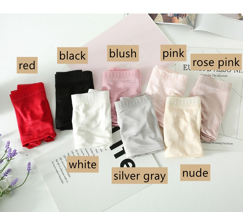 Women 100% Silk Pantie, High waist, 8 colors