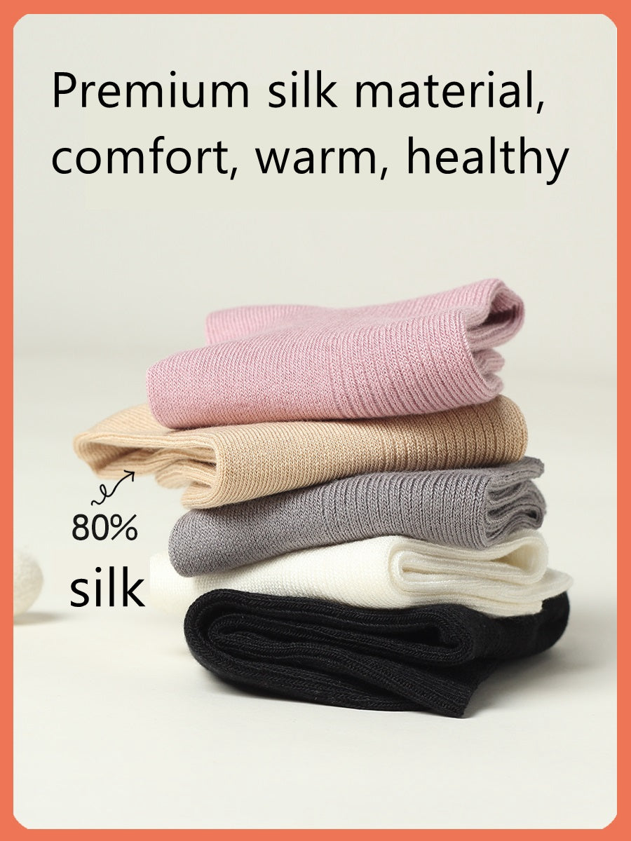 Women Silk Socks for Winter