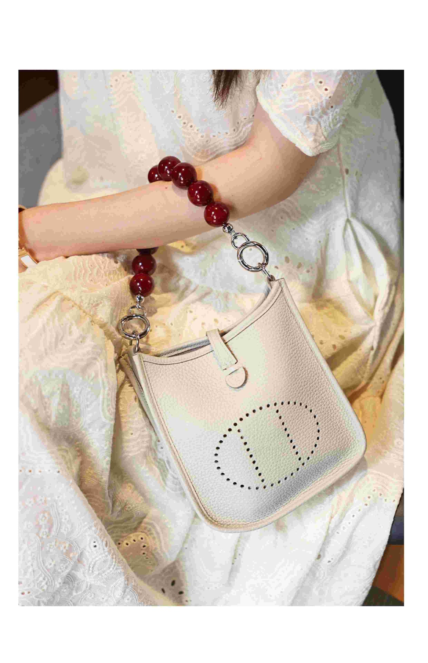 Acrylic Chain, Handle/Shoulder Strap for Evelyne