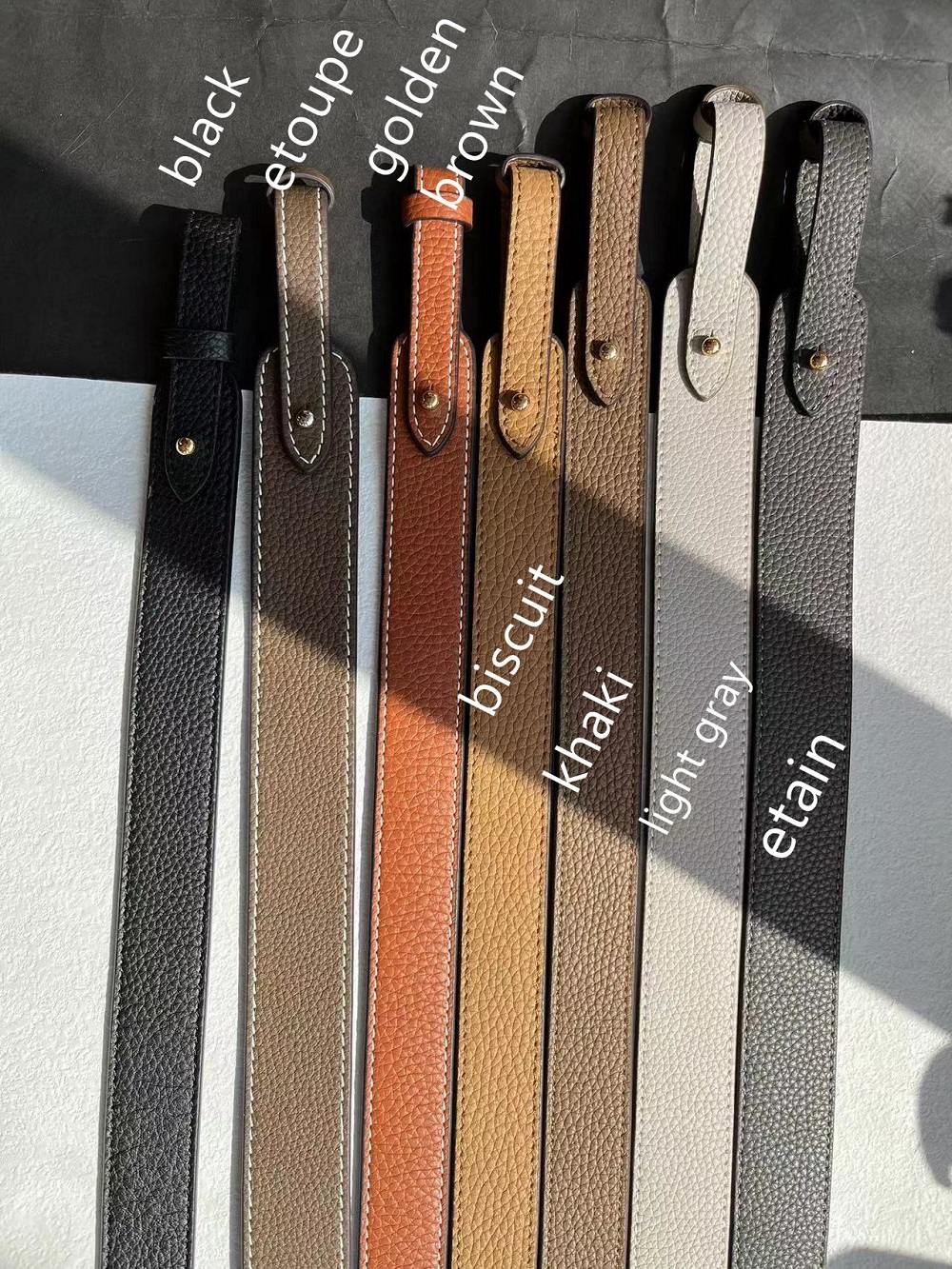 Togo Leather Shoulder Strap for lindy/picotin/evelyne bags