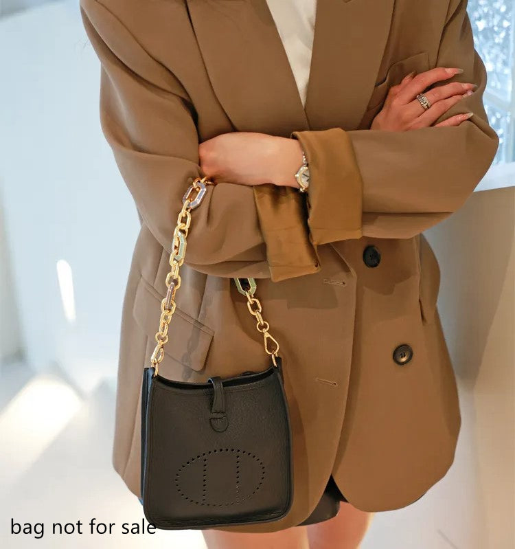 Enamel Chain Handle/Shoulder Strap for Evelyne/Capucines BB