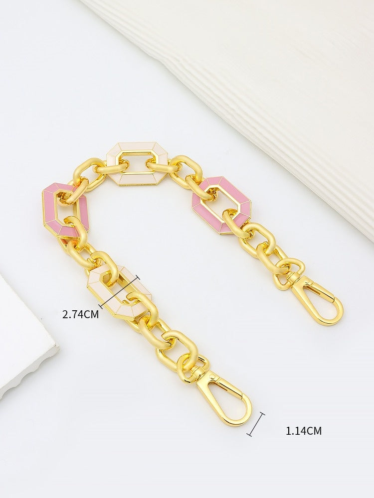 Enamel Chain Shoulder Strap for Evelyne/ LV Capucines bag
