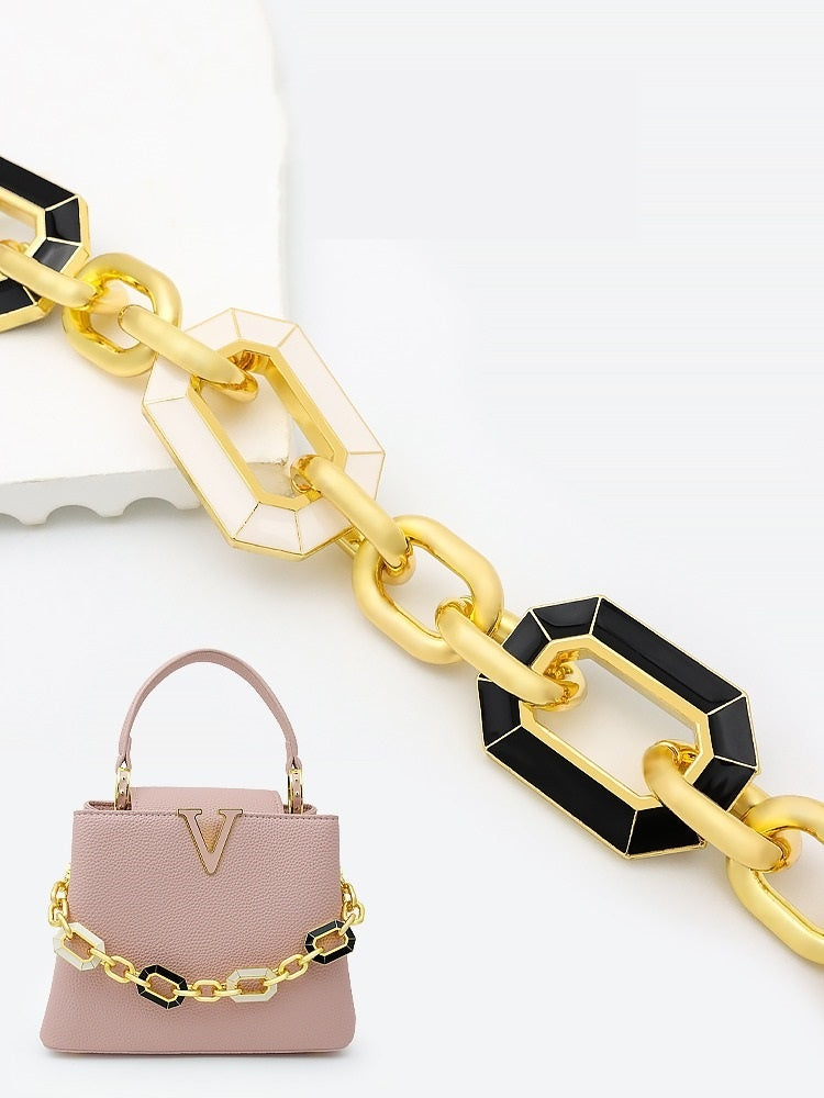 Enamel Chain Shoulder Strap for Evelyne/ LV Capucines bag
