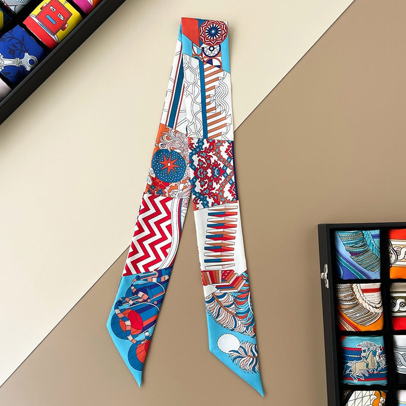 Silk Twilly,86cm× 5cm