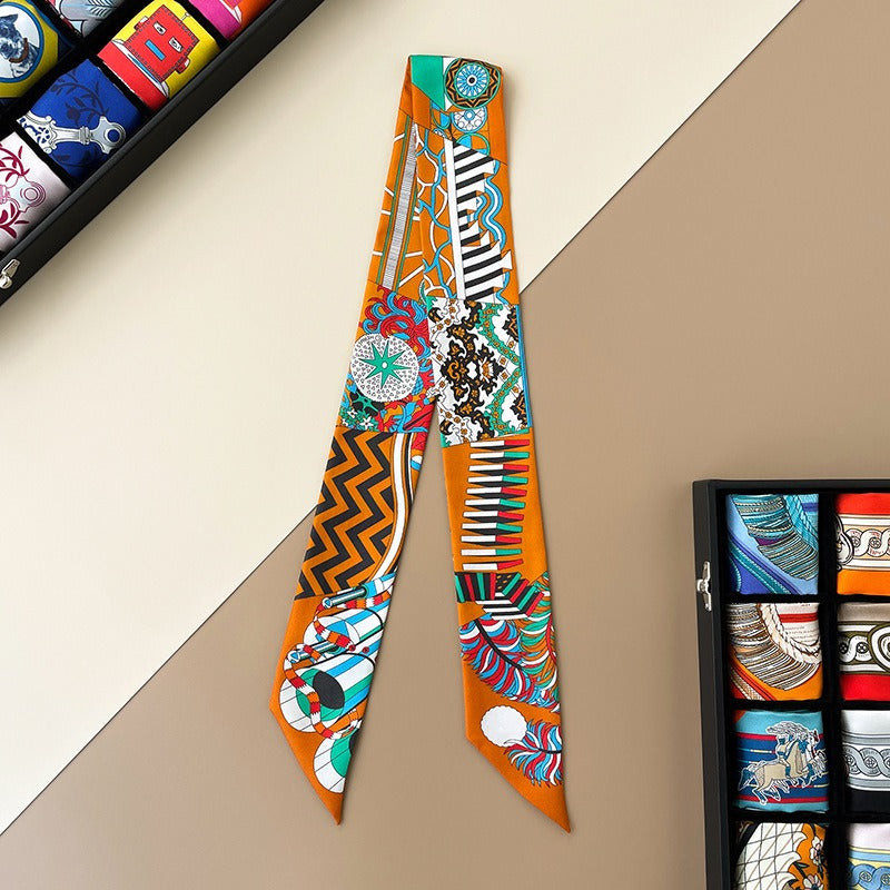 Silk Twilly,86cm× 5cm