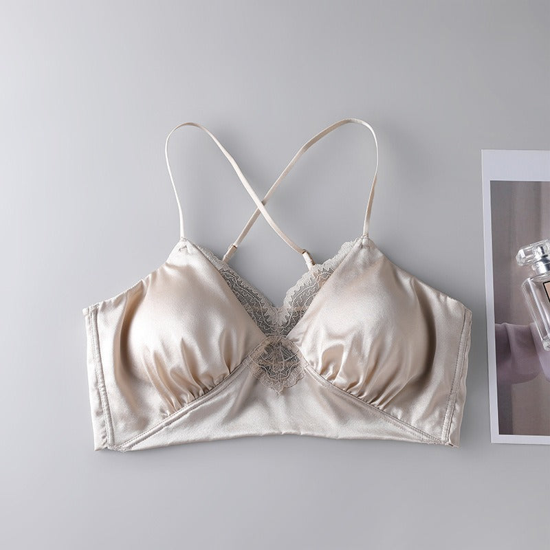 2025 New IN, Luxury Silk Lace Bra/ Camisole