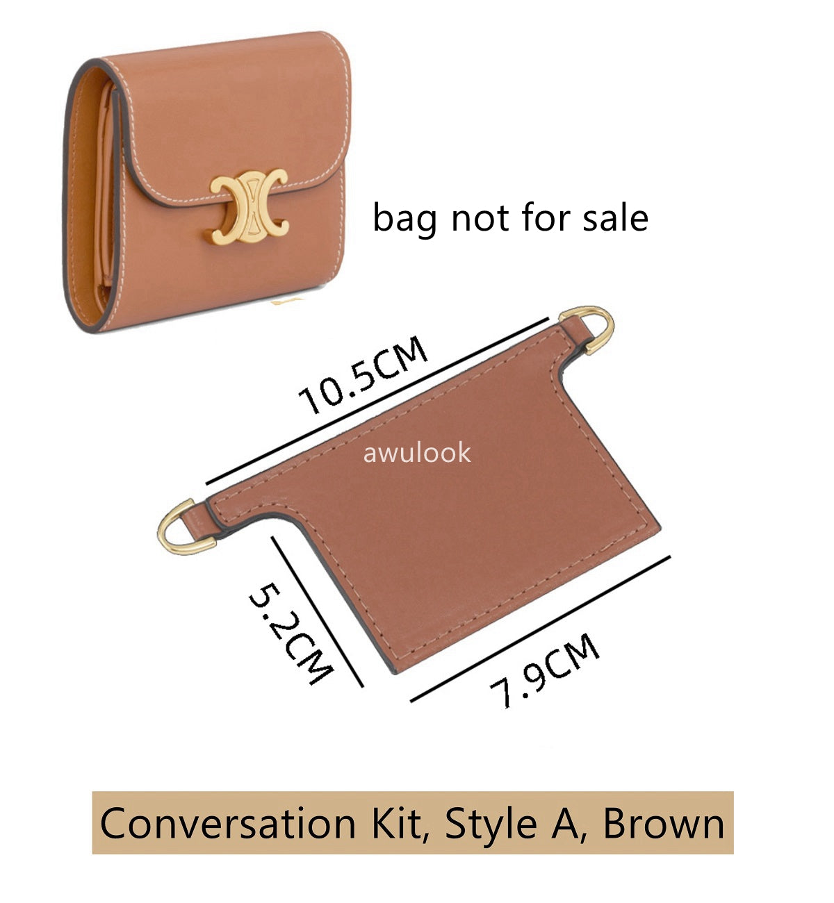 Bracelet en cuir Epsom + kit de conversion pour Constance Slim/Roulis Slim