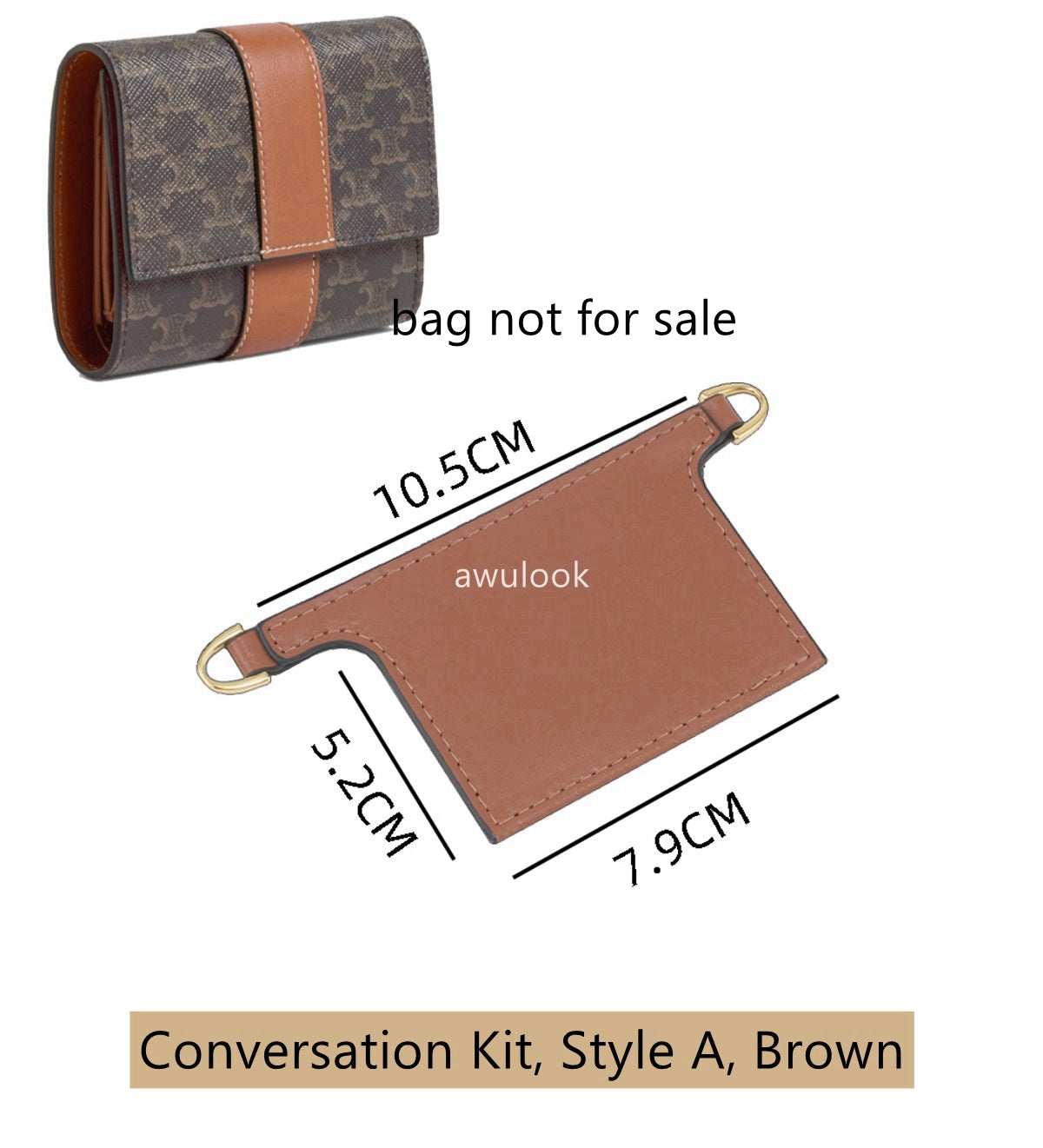 Bracelet en cuir Epsom + kit de conversion pour Constance Slim/Roulis Slim