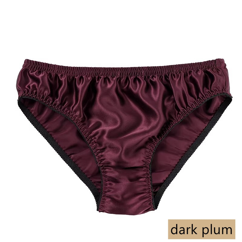 Herren-Boxershorts aus Seide, mehr als 30 Farben