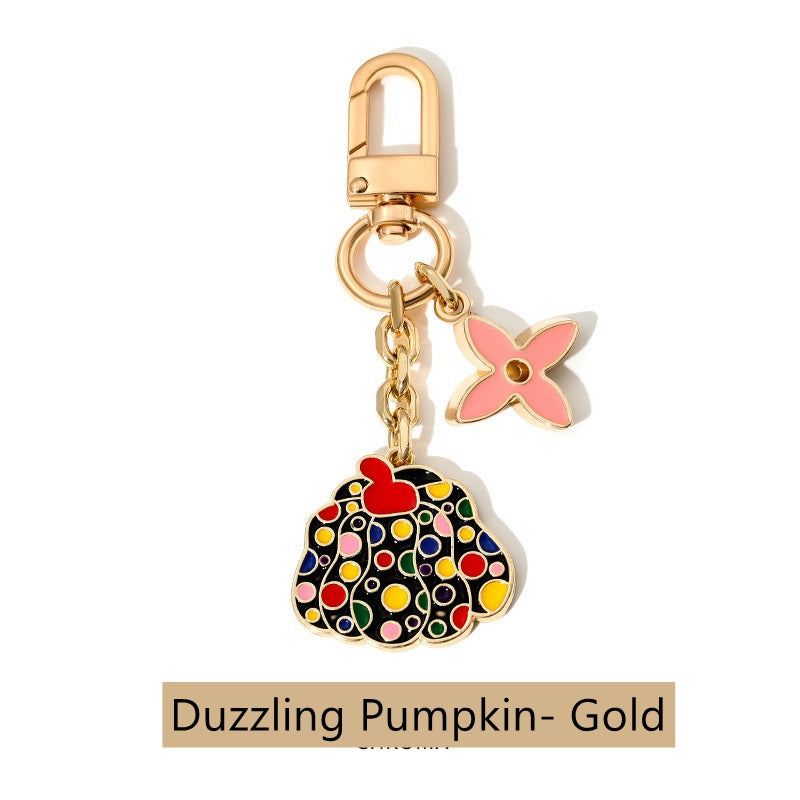 Blooming Flowers Chain Bag Charm/ Keychain