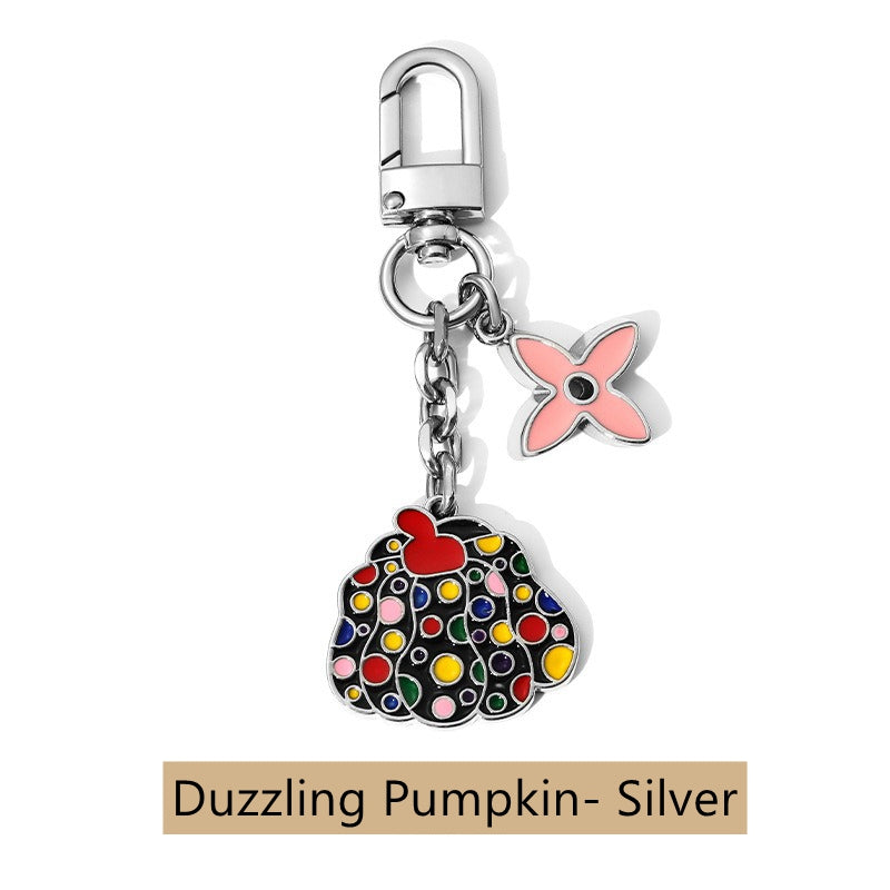Blooming Flowers Chain Bag Charm/ Keychain