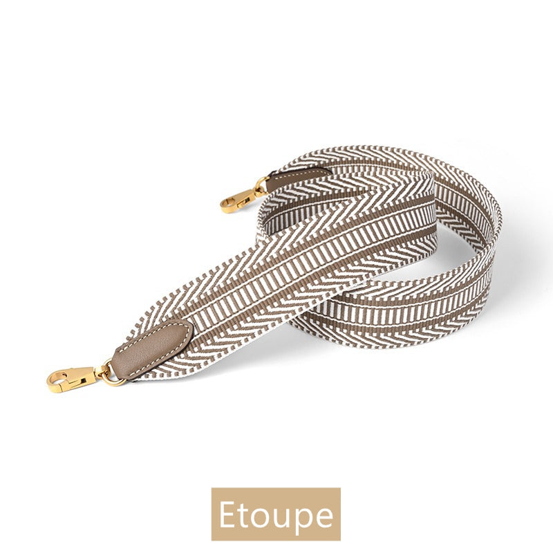 Sangle en toile élargie personnalisée de 5 cm/2 pouces